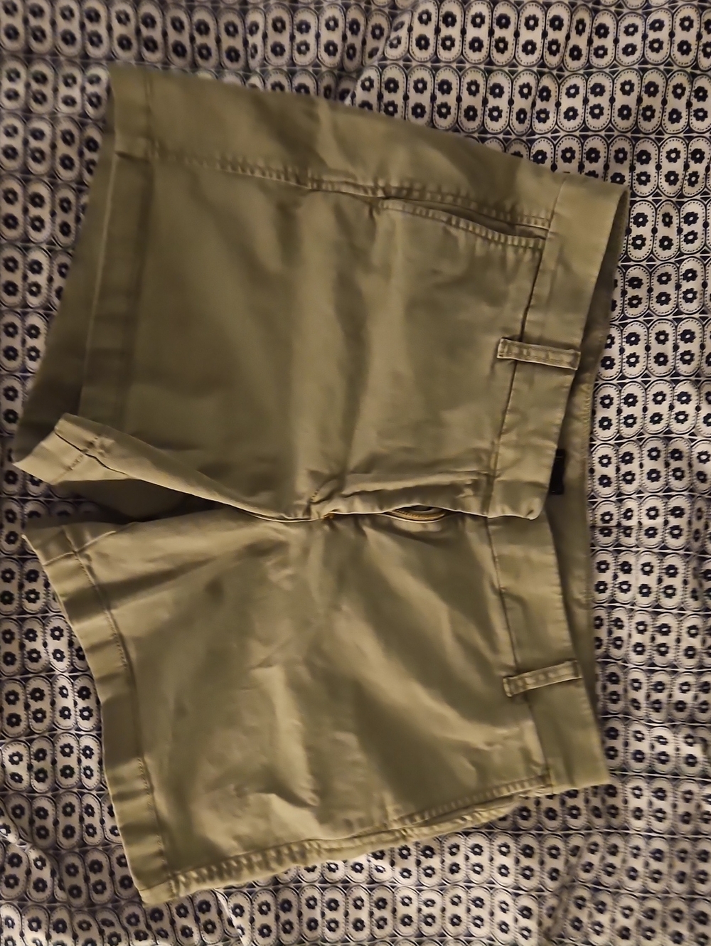 J Crew Classic Olive Khaki Cotton Shorts